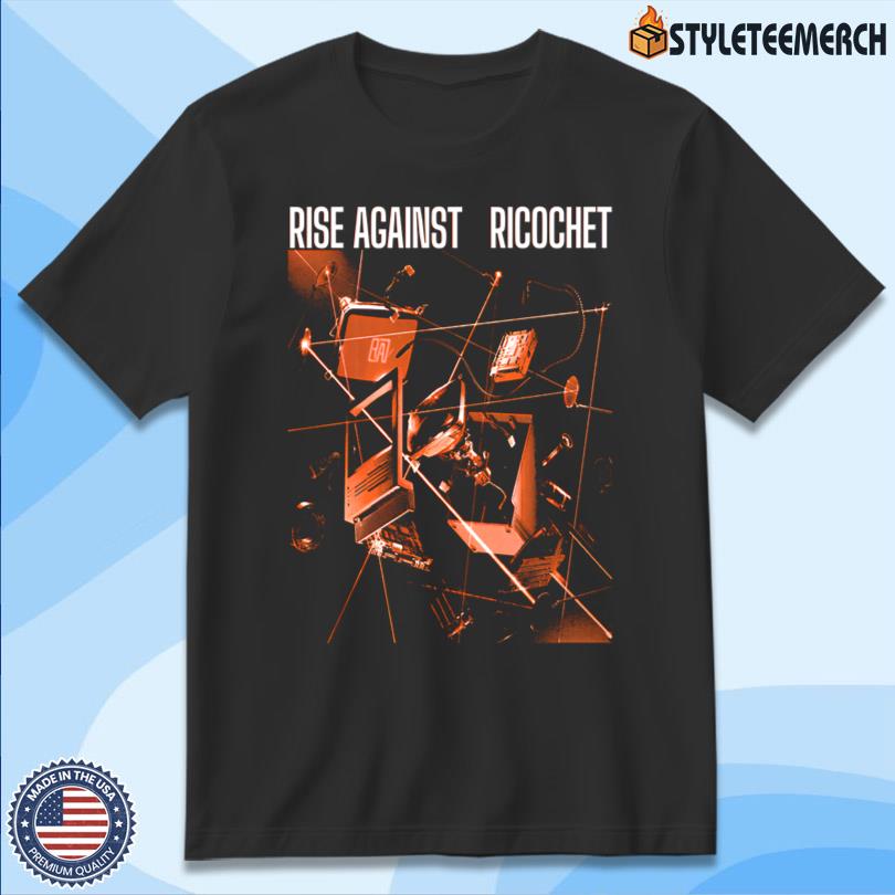 Rise Against Ricochet Album Cover New Shirt 12 Rise Against Ricochet Album Cover New Shirt