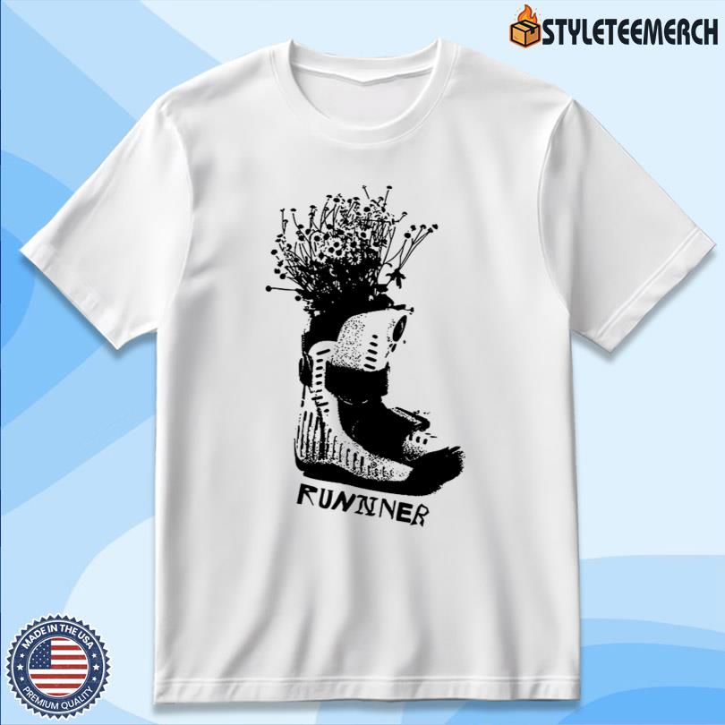 Runnner Walking Boot Tee 12 Runnner Walking Boot Tee