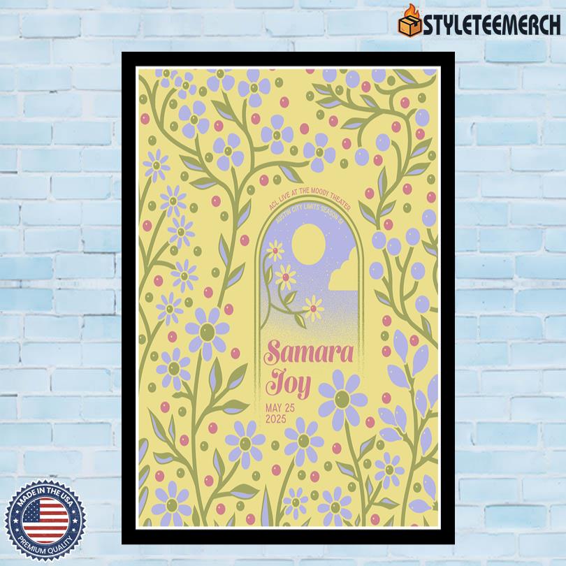 Samara Joy May 25 2025 ACL Live At The Moody Theater Poster 10 Samara Joy May 25 2025 ACL Live At The Moody Theater Poster