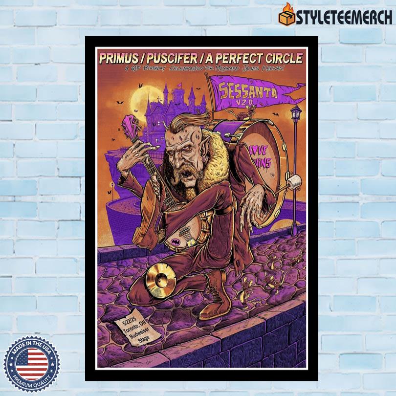 Sessanta Tour Poster On May 22 2025 At Budweiser Stage 10 Sessanta Tour Poster On May 22 2025 At Budweiser Stage