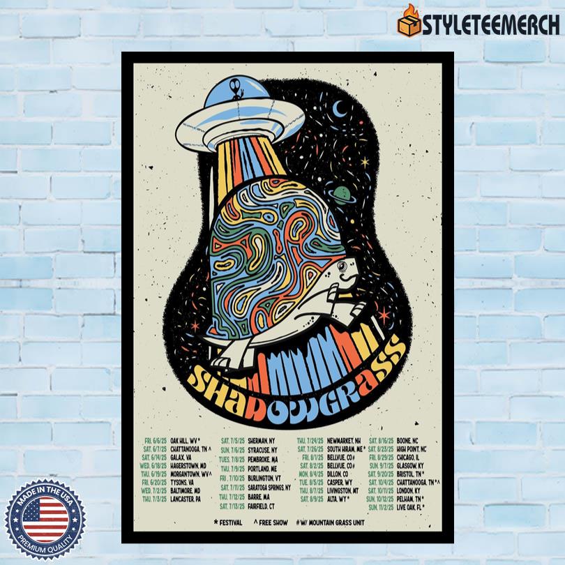 Shadowgrass Poster Summer Tour 2025 10 Shadowgrass Poster Summer Tour 2025