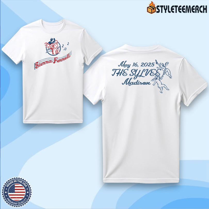 Sierra Ferrell The Sylvee Madison, WI May 16 2025 Tour T-Shirt 4 Sierra Ferrell The Sylvee Madison, WI May 16 2025 Tour T-Shirt
