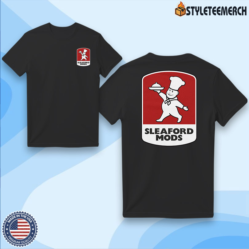 Sleaford Mods Little Chef 2025 T-Shirt 4 Sleaford Mods Little Chef 2025 T-Shirt