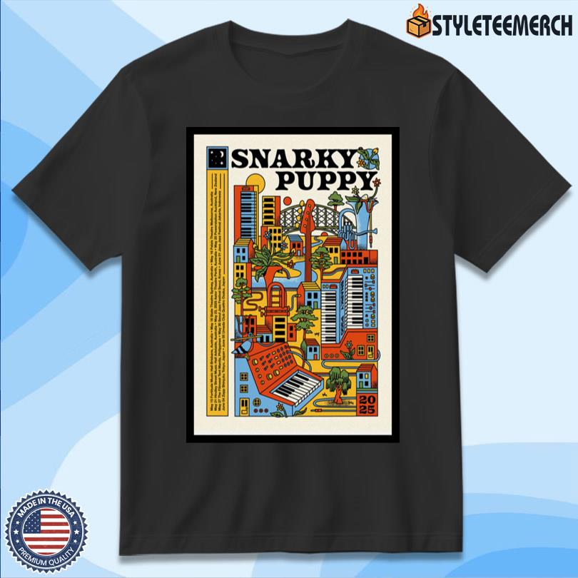 Snarky Puppy May & June 2025 Tour Poster 11 Snarky Puppy May & June 2025 Tour Poster