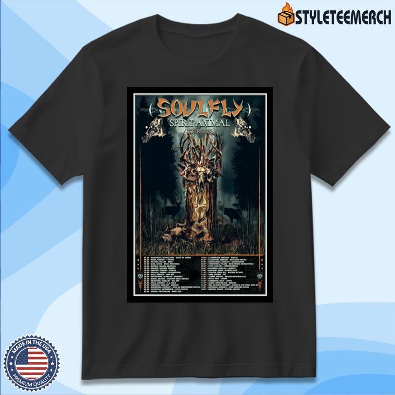 Soulfly Spirit Animal Tour 2025 Limited Poster 11 Soulfly Spirit Animal Tour 2025 Limited Poster