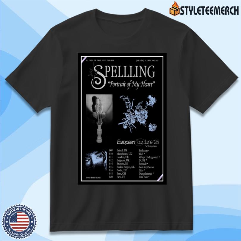 Spellling Europe Tour June 2025 Poster 11 Spellling Europe Tour June 2025 Poster