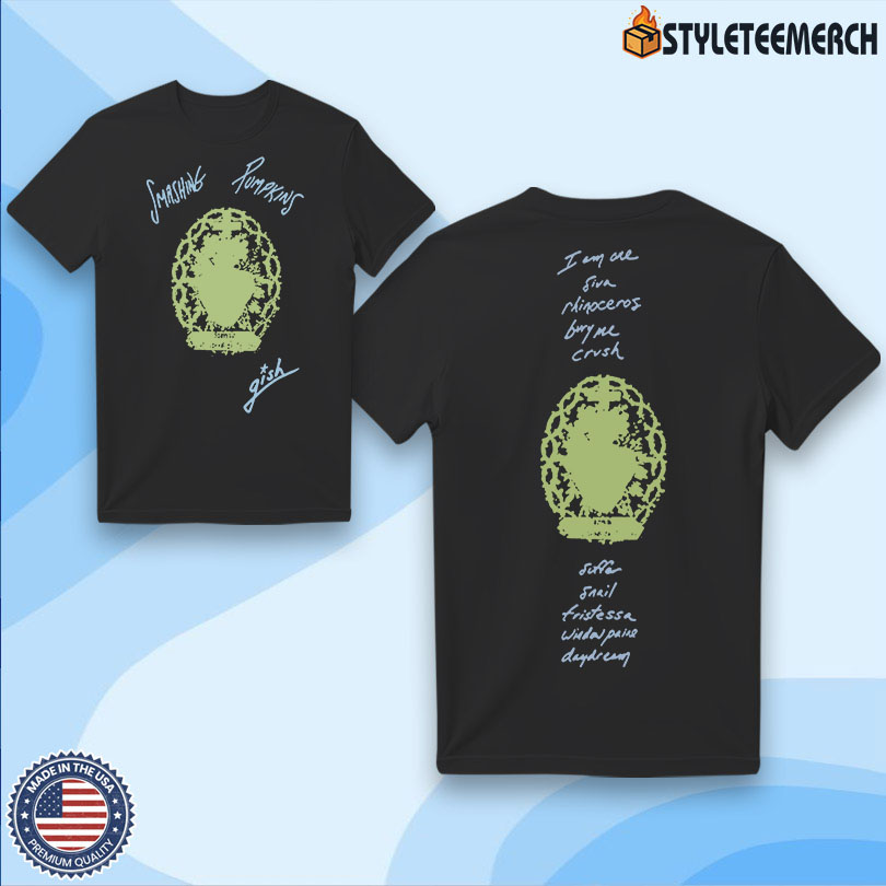 The Smashing Pumpkins Gish Tracklist Limited Shirt 4 The Smashing Pumpkins Gish Tracklist Limited Shirt