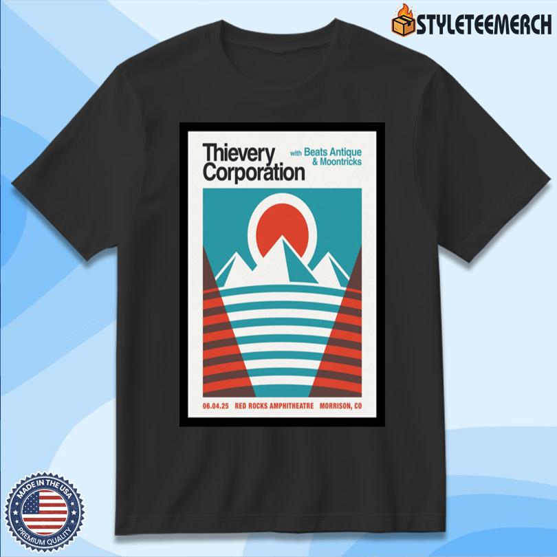 Thievery Corporation Red Rocks Amphitheatre 06.04.24 Morrison Poster 11 Thievery Corporation Red Rocks Amphitheatre 06.04.24 Morrison Poster