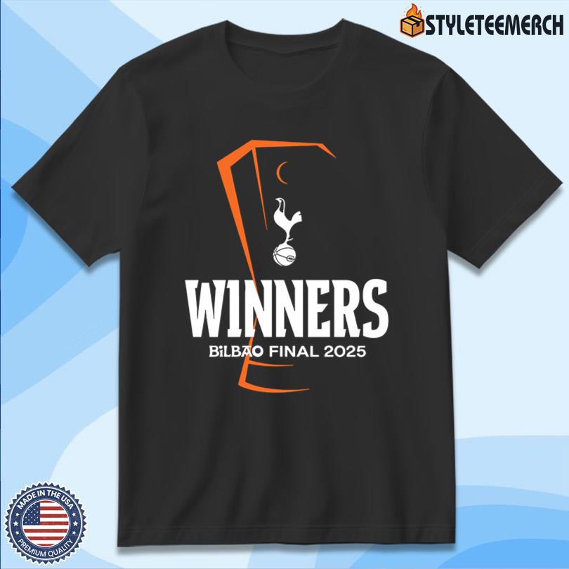 Tottenham Hotspur UEFA Europa League Winners Bilbao Final 2025 Shirt 12 Tottenham Hotspur UEFA Europa League Winners Bilbao Final 2025 Shirt