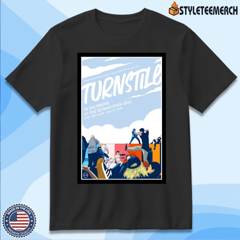 Turnstile May 10 2025 Show Poster 11 Turnstile May 10 2025 Show Poster