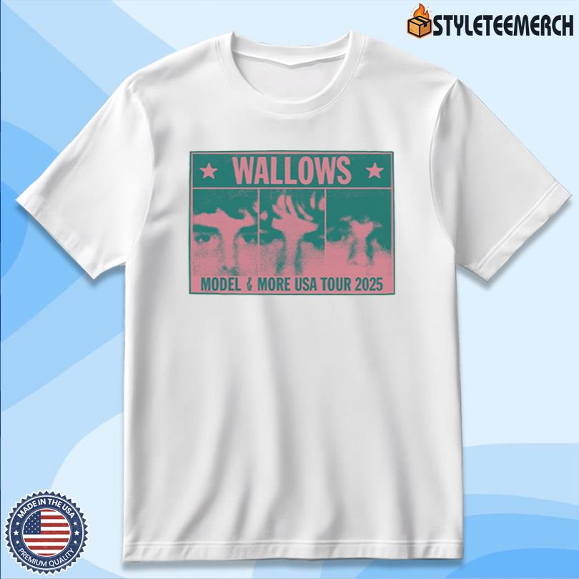 Wallows Model & More USA Tour 2025 Tee 12 Wallows Model & More USA Tour 2025 Tee