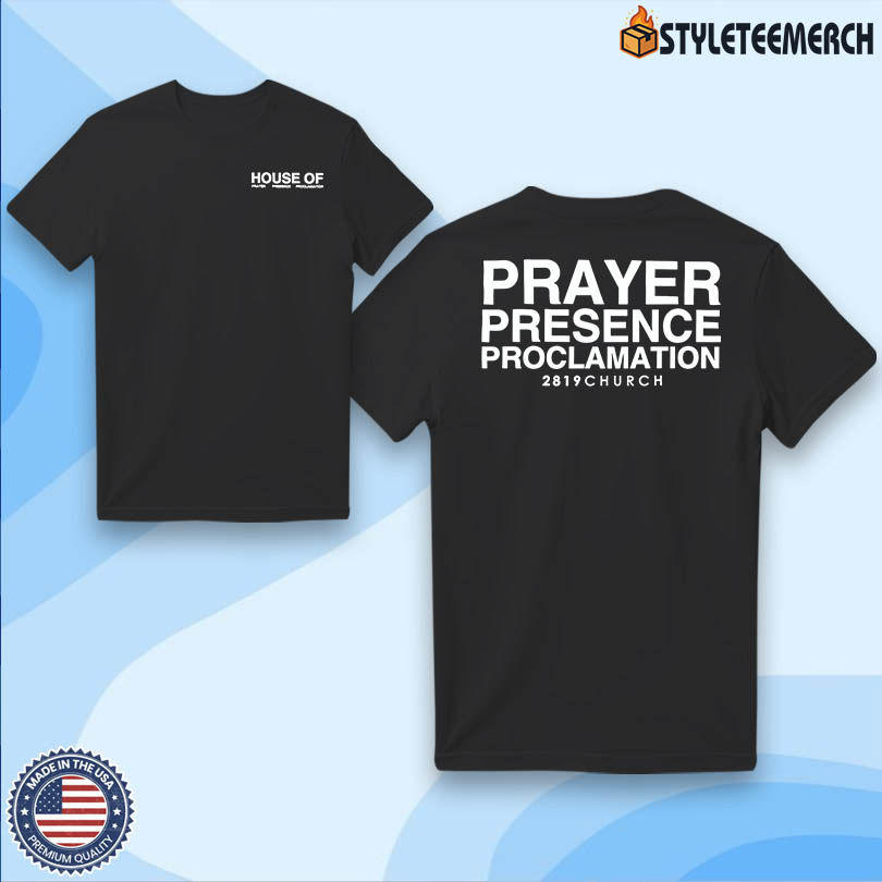 2819 Church House Of Prayer 2025 Tee 4 2819 Church House Of Prayer 2025 Tee