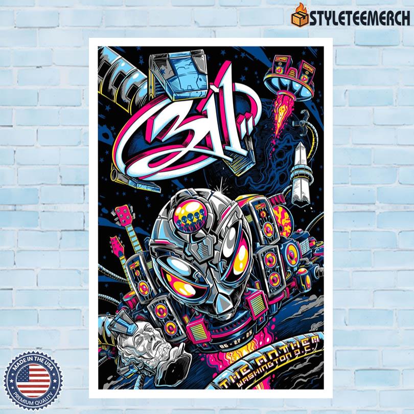 311 Live At The Anthem Washington June 27 2025 Poster