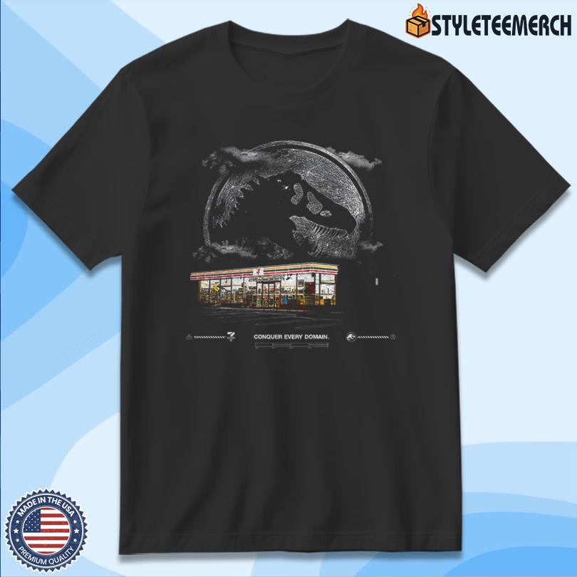 7-Eleven x Jurassic World Rebirth Merch Dino-Store Tee 4 7-Eleven x Jurassic World Rebirth Merch Dino-Store Tee