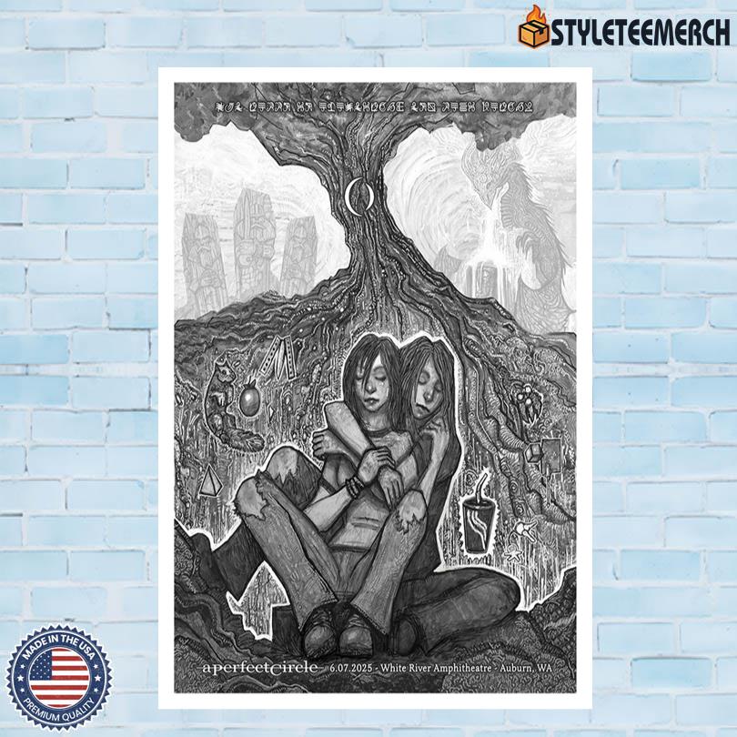 A Perfect Circle Auburn WA June 7 2025 Poster 4 A Perfect Circle Auburn WA June 7 2025 Poster