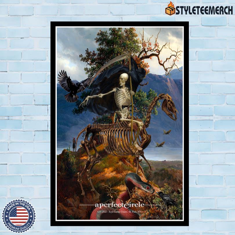 A Perfect Circle Event St. Paul, MN June 1 2025 Poster Print 4 A Perfect Circle Event St. Paul, MN June 1 2025 Poster Print