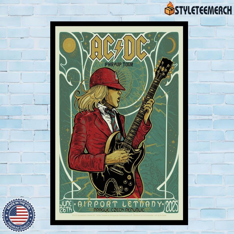 AC DC Concert In Prague On June 26 2025 Poster 4 AC DC Concert In Prague On June 26 2025 Poster