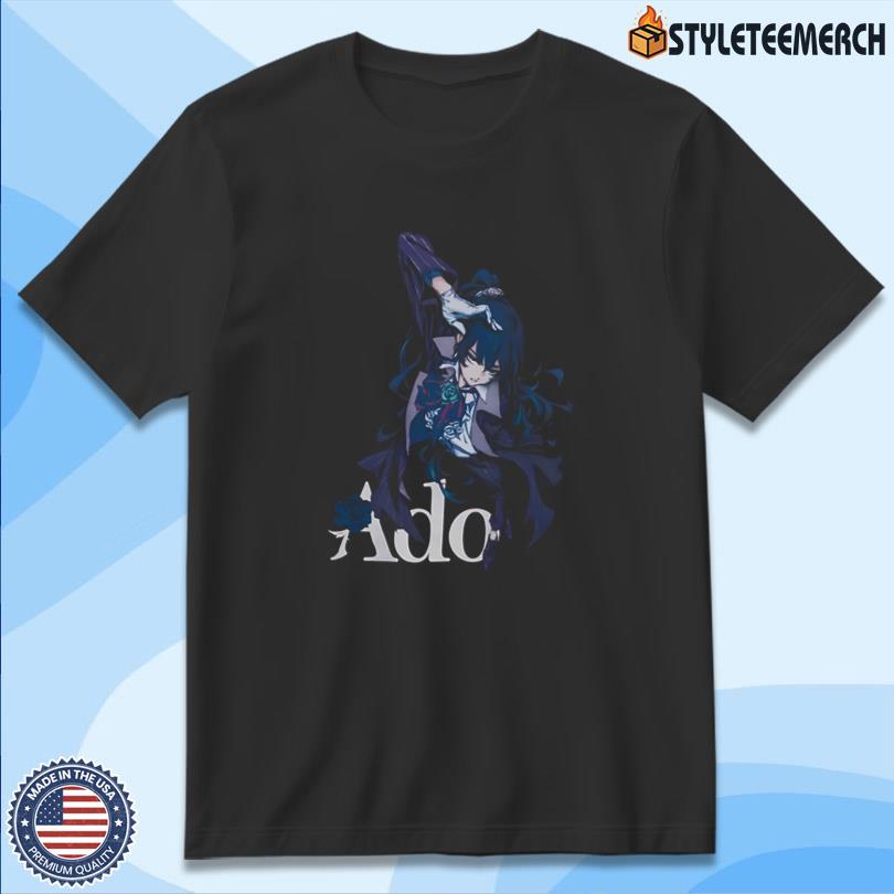Ado Pose Suit Graphic Tee 4 Ado Pose Suit Graphic Tee