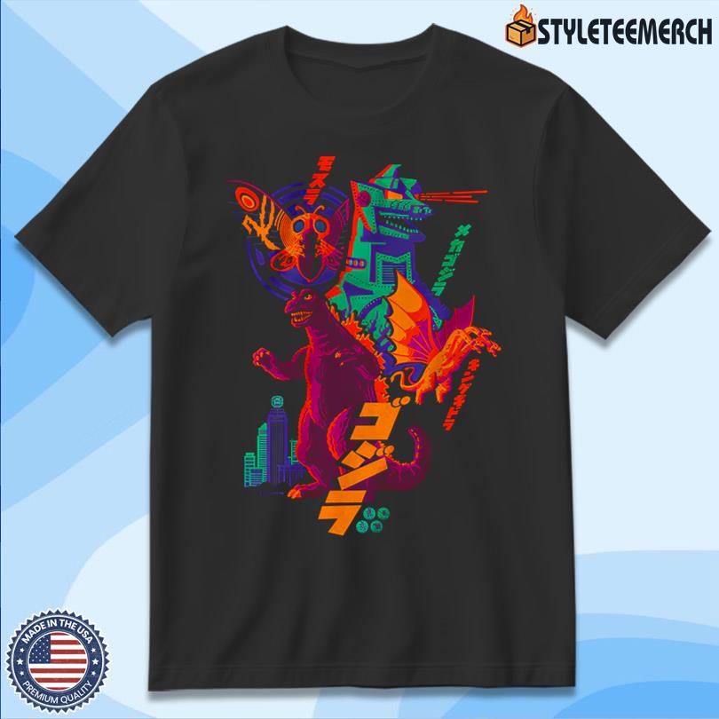 Alamo Drafthouse Cinema Godzilla In Color Graphic Tee 4 Alamo Drafthouse Cinema Godzilla In Color Graphic Tee