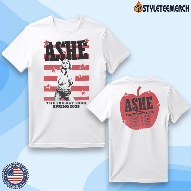 Ashe The Trilogy Tour 2025 Spring Tee 4 Ashe The Trilogy Tour 2025 Spring Tee