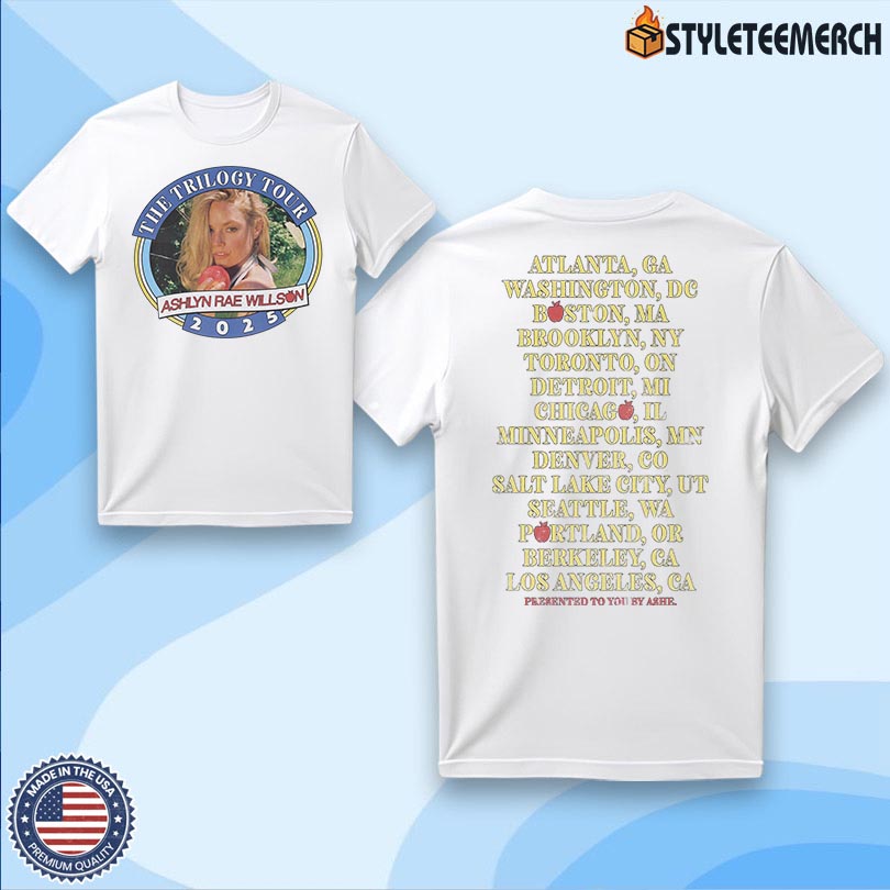 Ashe The Trilogy Tour 2025 Tee 4 Ashe The Trilogy Tour 2025 Tee