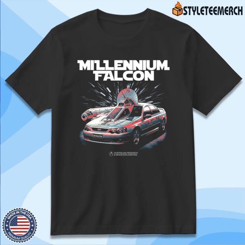 Australian Research & Space Exploration Millennium Falcon T-Shirt 4 Australian Research & Space Exploration Millennium Falcon T-Shirt