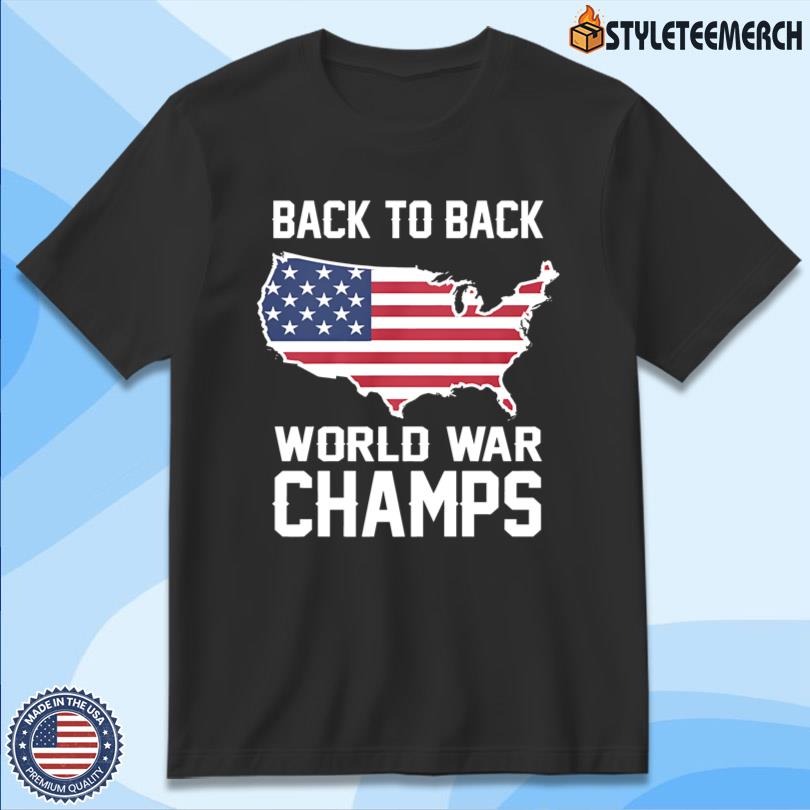 Back To Back World War Champs Graphic Tee 4 Back To Back World War Champs Graphic Tee