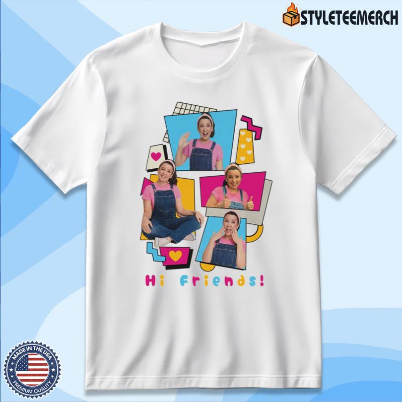 Becky Lynch Ms Rachel Hi Friends New Tee 4 Becky Lynch Ms Rachel Hi Friends New Tee