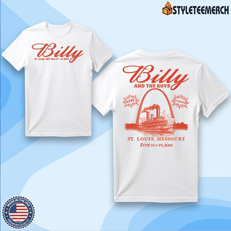 Billy String Jun 13-14 2025 Chaifetz Arena St Louis MO Tee 4 Billy String Jun 13-14 2025 Chaifetz Arena St Louis MO Tee