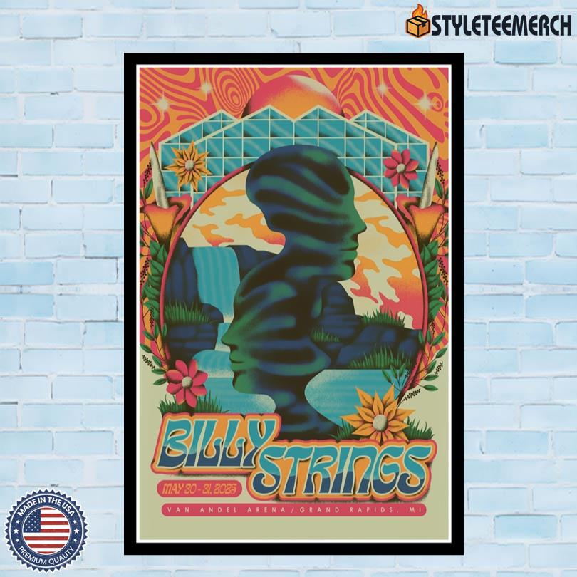 Billy String US 2025 Tour May 30-31 Grand Rapids, Michigan Poster 4 Billy String US 2025 Tour May 30-31 Grand Rapids, Michigan Poster