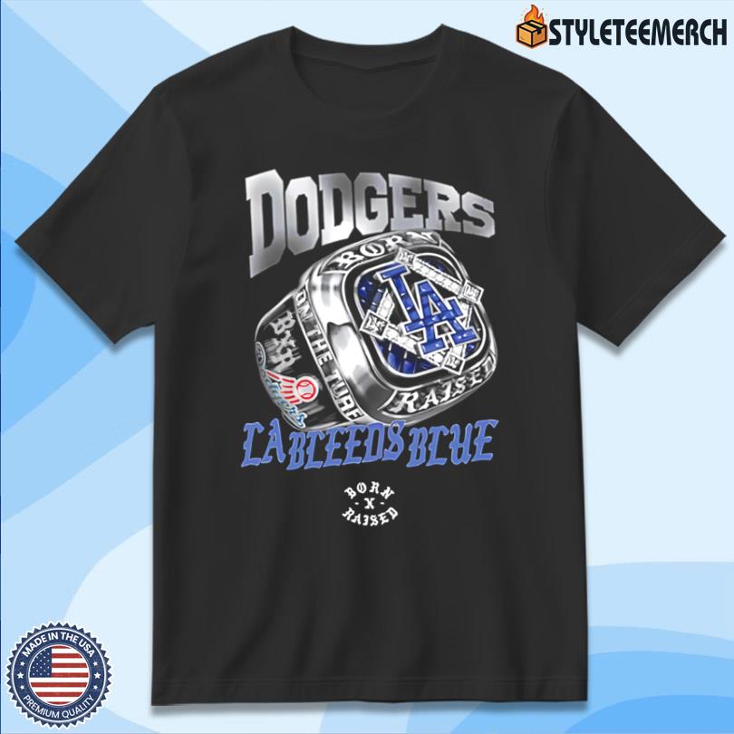 Born x Raised Dodgers LA Ring Tee 4 Born x Raised Dodgers LA Ring Tee