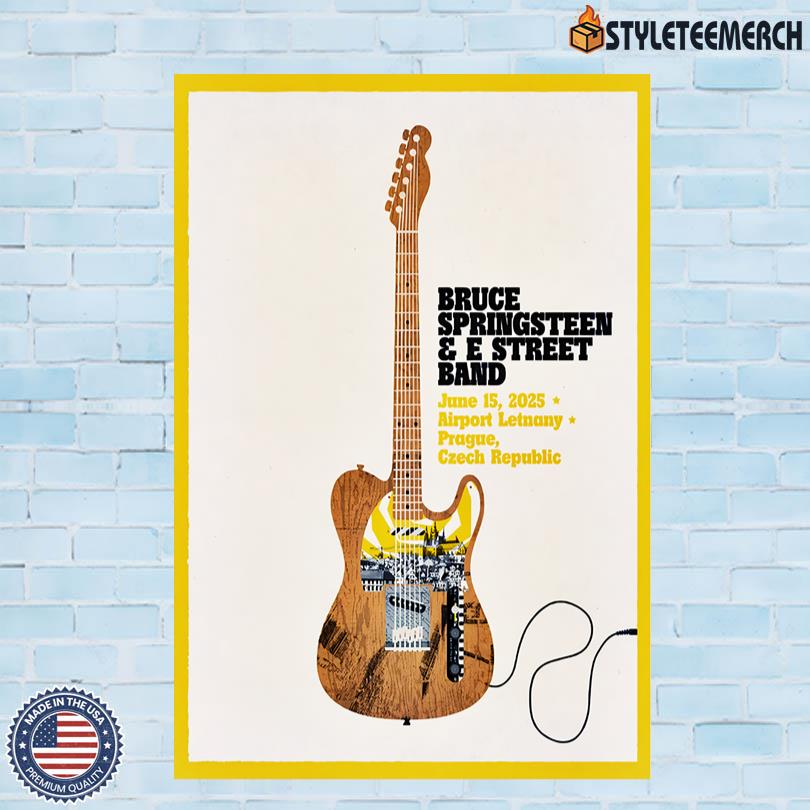 Bruce Springsteen & E Street Band June 15th 2025 Poster 10 Bruce Springsteen & E Street Band June 15th 2025 Poster