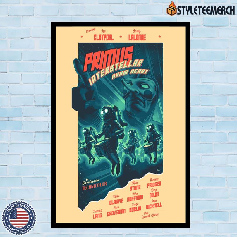 Buy Primus Interstellar Drum Derby Poster 4 Buy Primus Interstellar Drum Derby Poster
