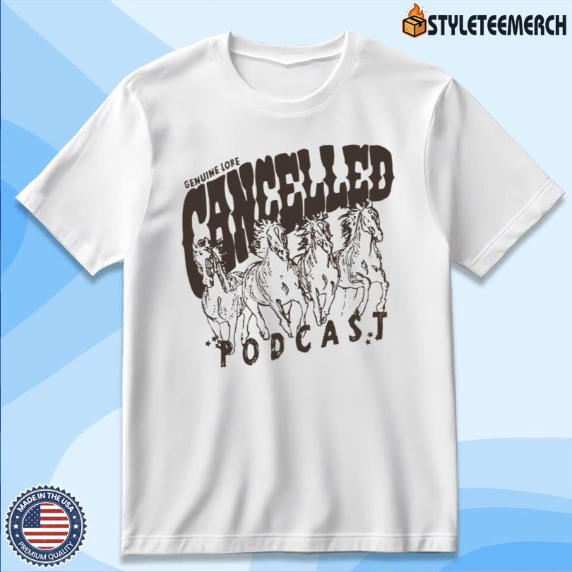 Cancelled Podcast Genuine Lore Limited Tee 4 Cancelled Podcast Genuine Lore Limited Tee