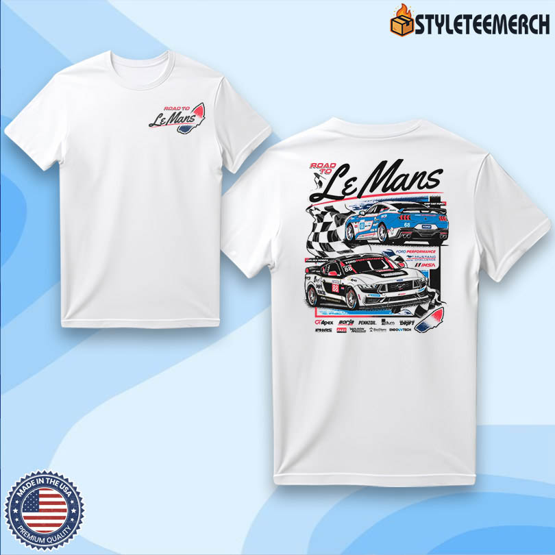 Chelsea DeNofa Merch Road To Le Mans Tee 4 Chelsea DeNofa Merch Road To Le Mans Tee