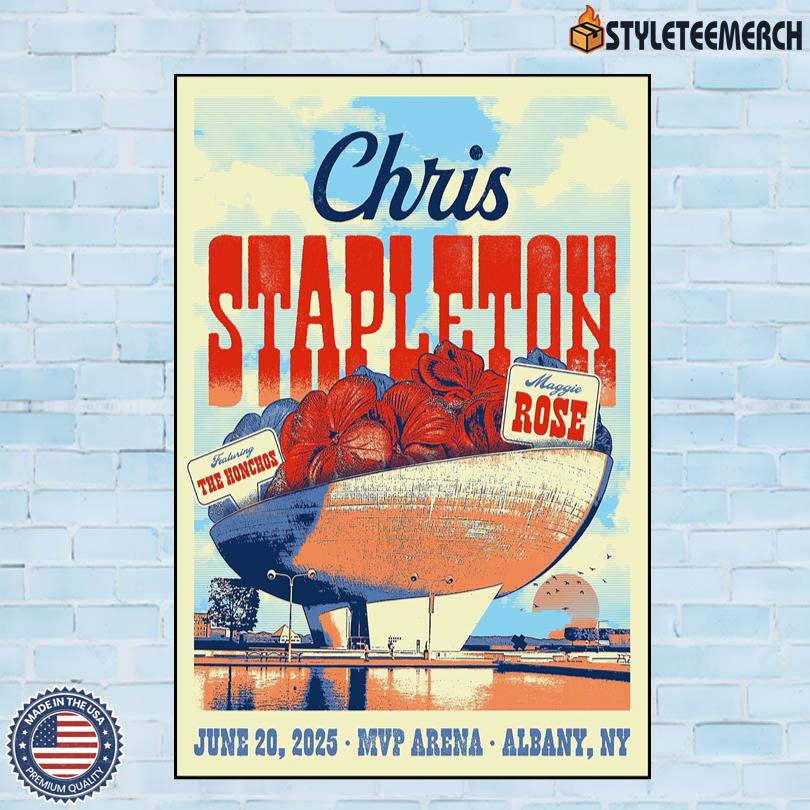 Chris Stapleton Event Albany NY June 20 2025 Poster Print 4 Chris Stapleton Event Albany NY June 20 2025 Poster Print