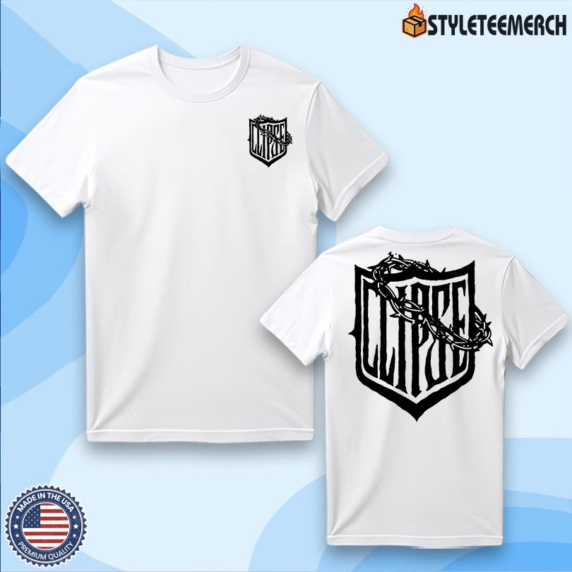 Clipse Let God Sort Em Out White 2025 T-Shirt 4 Clipse Let God Sort Em Out White 2025 T-Shirt