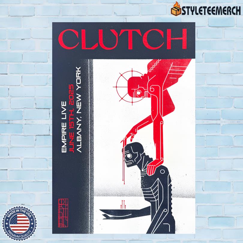 Clutch Empire Live June 2025 Limited Edition Poster 10 Clutch Empire Live June 2025 Limited Edition Poster