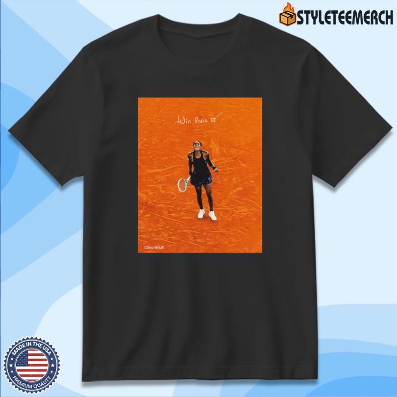 Coco Gauff Wins Her Second Major Title Win Paris New Tee 4 Coco Gauff Wins Her Second Major Title Win Paris New Tee
