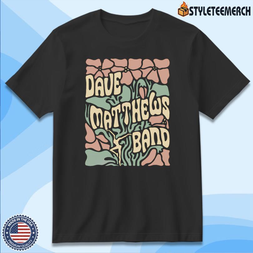 Dave Matthews Band Florals Limited Tee 4 Dave Matthews Band Florals Limited Tee
