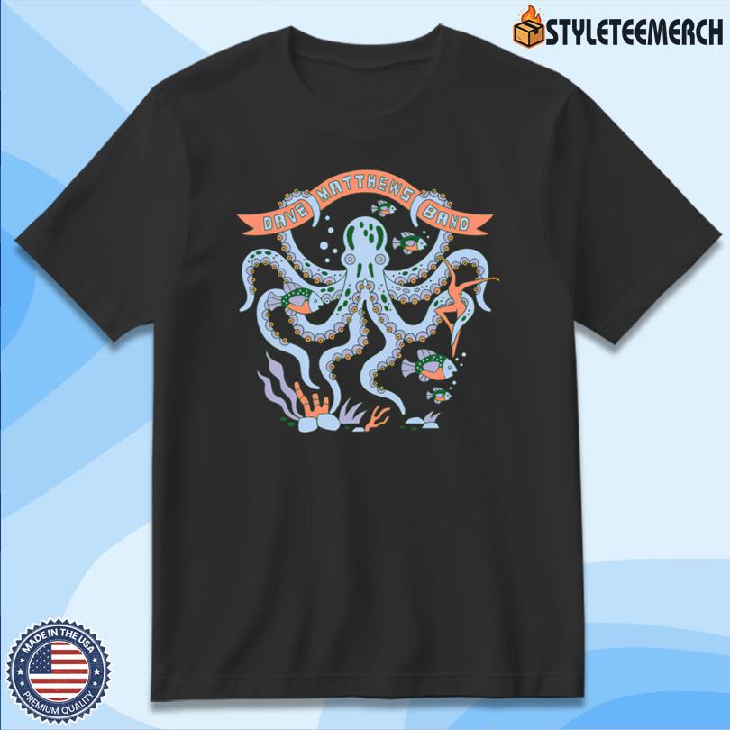 Dave Matthews Band Octopus Limited Tee 4 Dave Matthews Band Octopus Limited Tee
