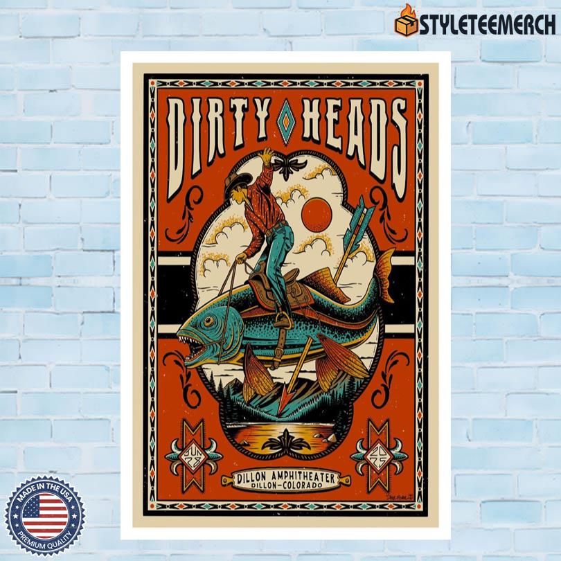 Dirty Heads Poster June 28 2025 Dillon CO