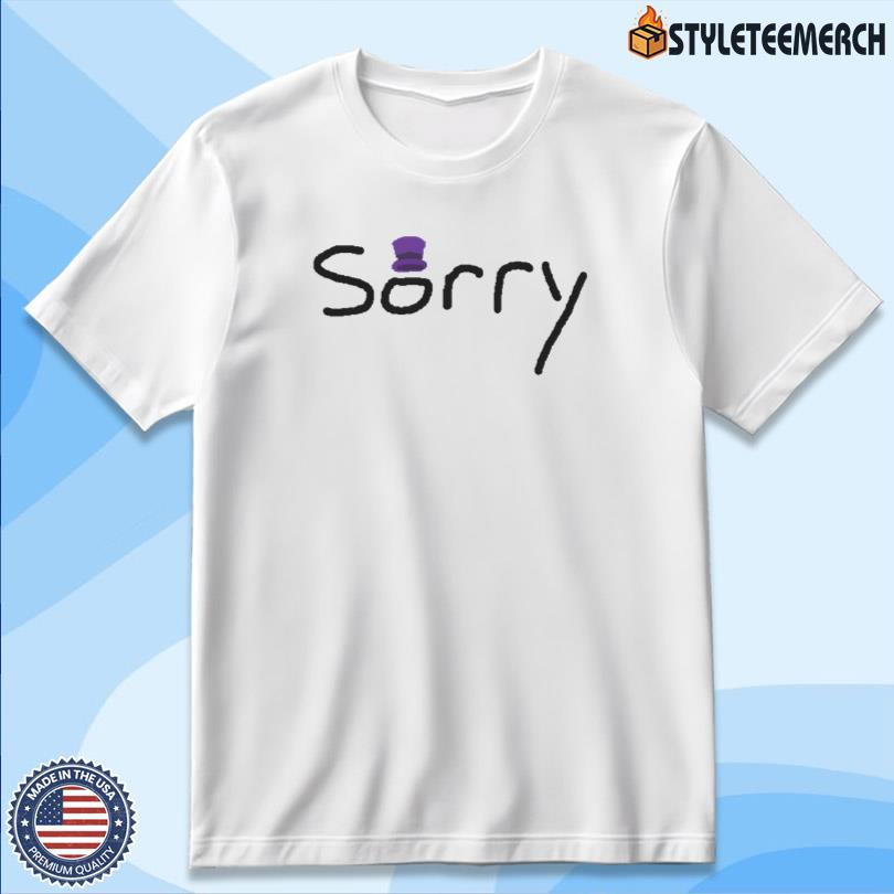 DougDoug I'm Sorry New Tee 4 DougDoug I\'m Sorry New Tee