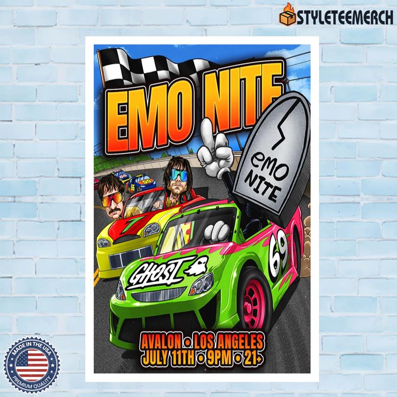 Emo Nite Los Angeles July 11th 2025 Show Poster 4 Emo Nite Los Angeles July 11th 2025 Show Poster