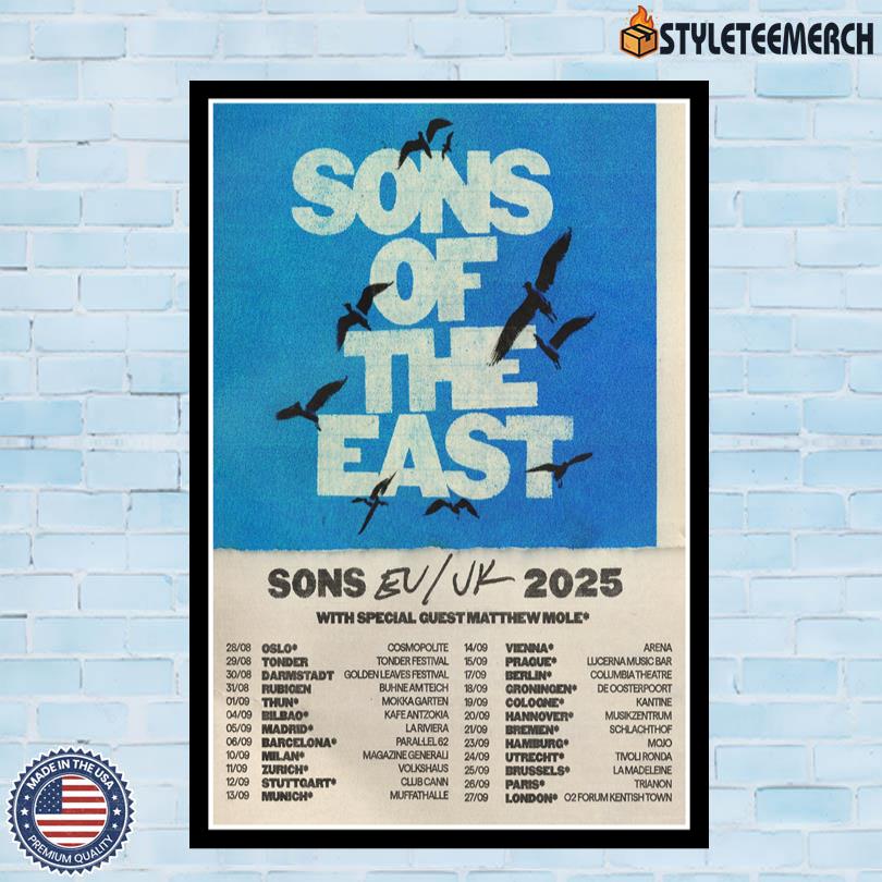 EU UK 2025 Sons Of The East Poster 4 EU UK 2025 Sons Of The East Poster