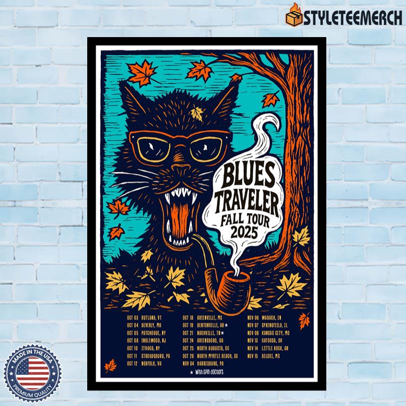 Fall 2025 Blues Traveler Poster 4 Fall 2025 Blues Traveler Poster