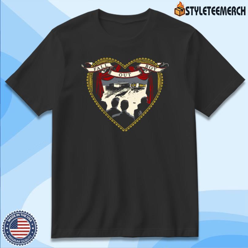 Fall Out Boy Album Cover Heart 2025 T-Shirt 4 Fall Out Boy Album Cover Heart 2025 T-Shirt