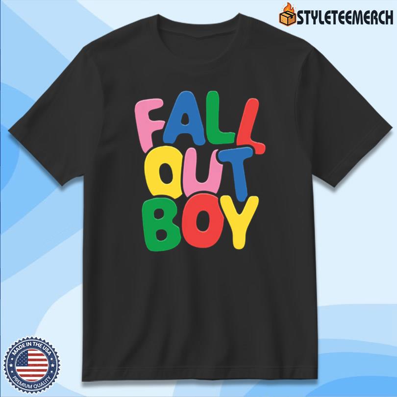 Fall Out Boy Bubble Logo T-Shirt