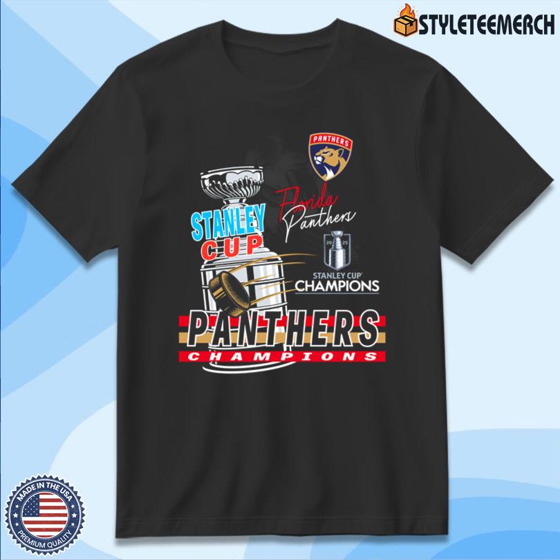 Florida Panthers 2025 Raise the Cup Champions T-Shirt 4 Florida Panthers 2025 Raise the Cup Champions T-Shirt