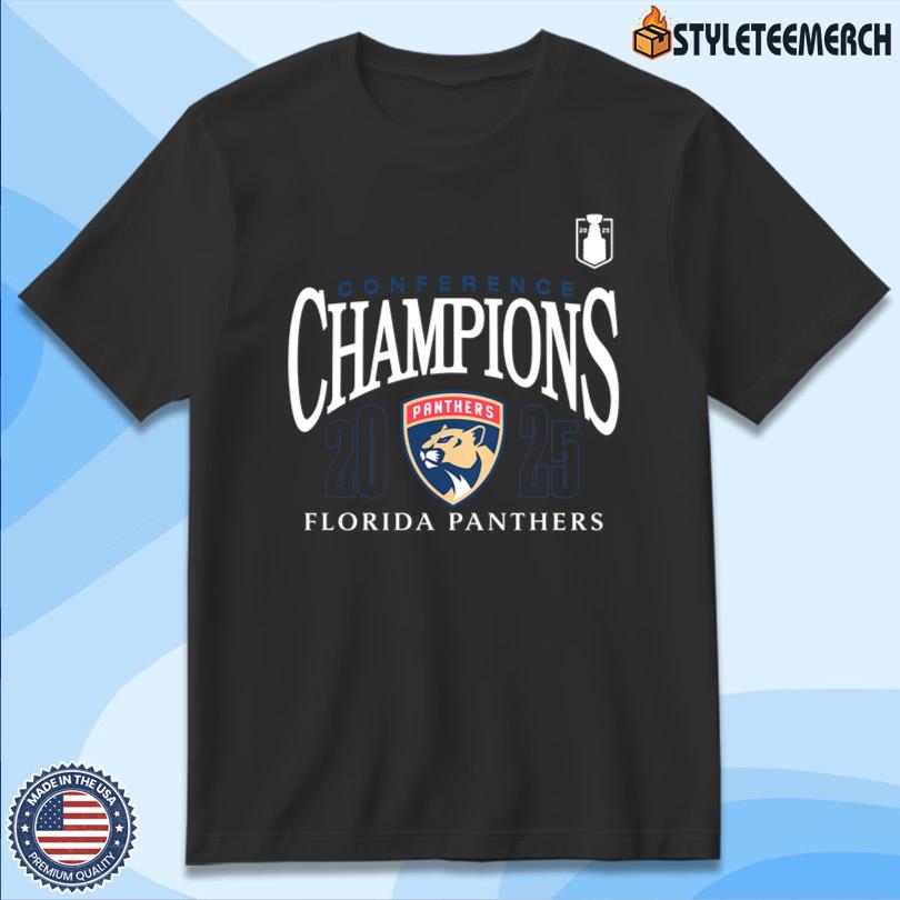Florida Panthers Eastern Conference Champions 2025 Tee 4 Florida Panthers Eastern Conference Champions 2025 Tee